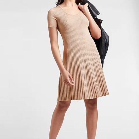 Express | Dresses | Express Fit And Flare Sweater Dress | Poshmark